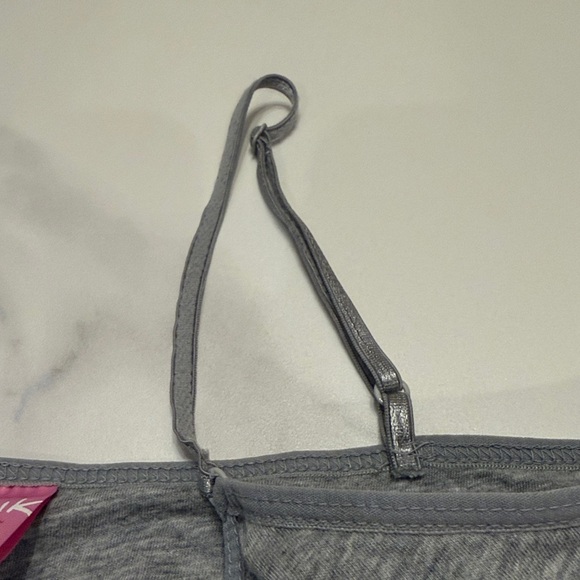 VS PINK Gray Spaghetti Strap Camisole New without tags - Medium - Picture 3 of 4